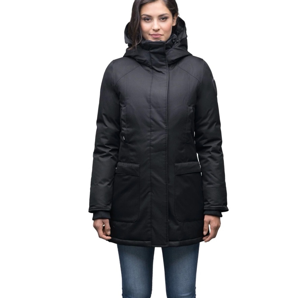 Women's Black Insulated Ski Jacket